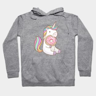 Unicorn with Donut Hoodie